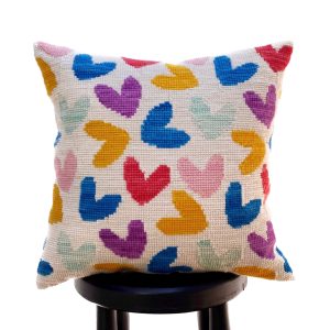 Corazones Kit para bordar